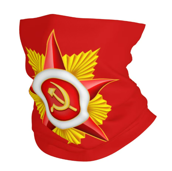 Бандана ''Отечественная Война'' в червен цвят - код 5 - shlio-bg.com