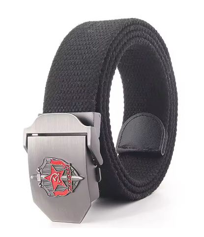 Колан КГБ - черен цвят - код 14 - shlio-bg.com