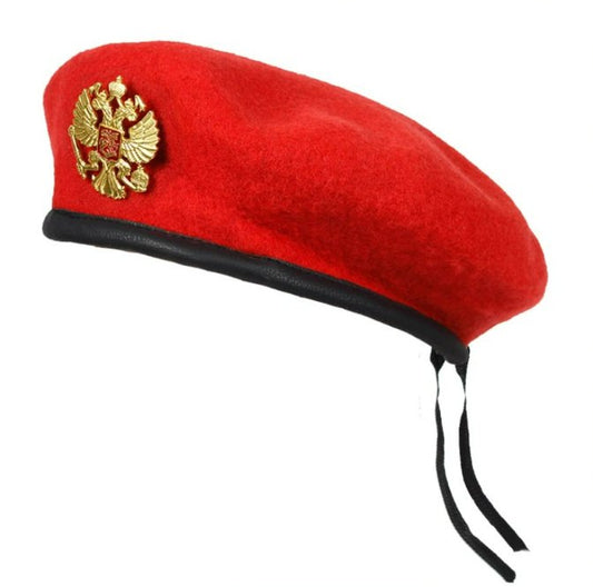 Червена шапка ''Руска барета'' (Лимитирана серия) - shlio-bg.com