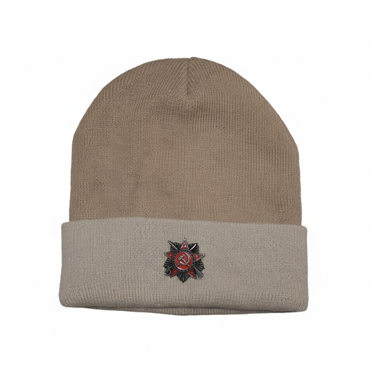 Дамска розова шапка СССР