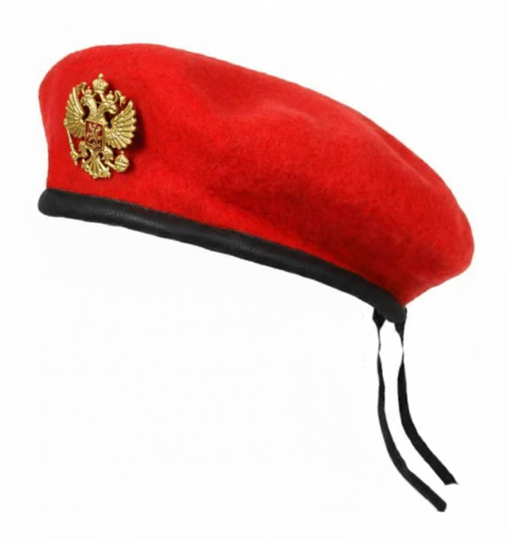 Червена шапка ''Руска барета'' (Лимитирана серия) - код 5