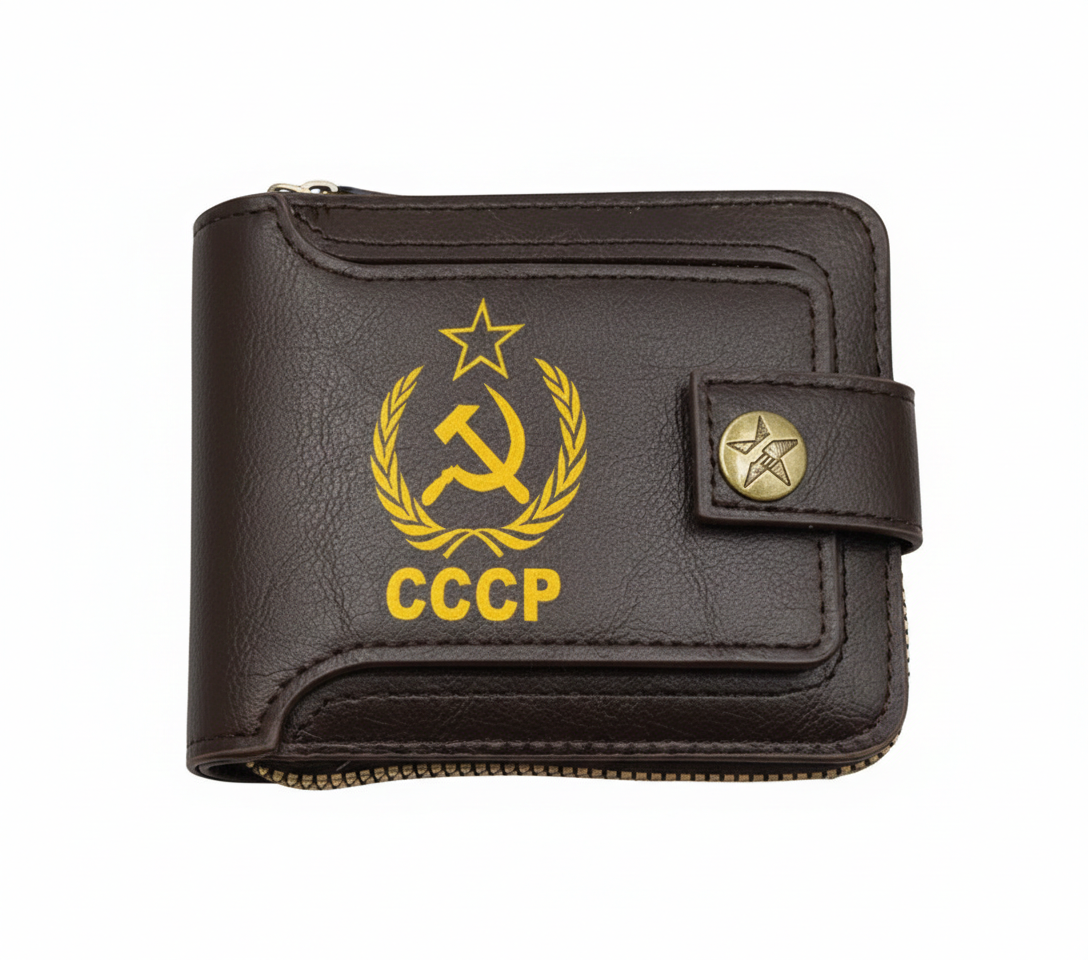 Кафяво портмоне СССР - shlio-bg.com
