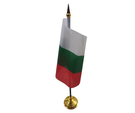 Българско знаме със стойка - shlio-bg.com