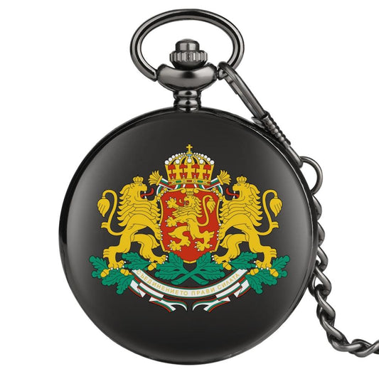 Джобен часовник с герб на България- код 112.