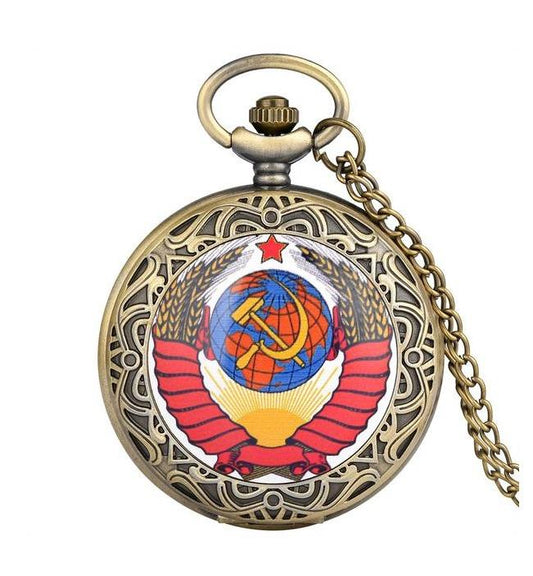 Джобен часовник с герб СССР код 108.